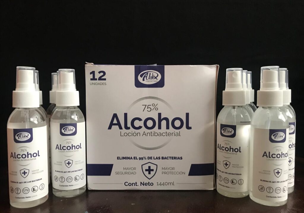 alcohol aldix - covid 19